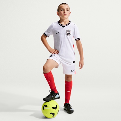 England National Team 2026 Match Home Big Kids' Nike Aero-FIT